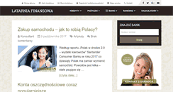 Desktop Screenshot of latarniafinansowa.pl